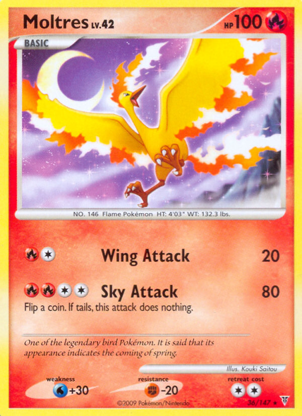 Moltres (36/147) [Platinum: Supreme Victors] | Gamers Paradise