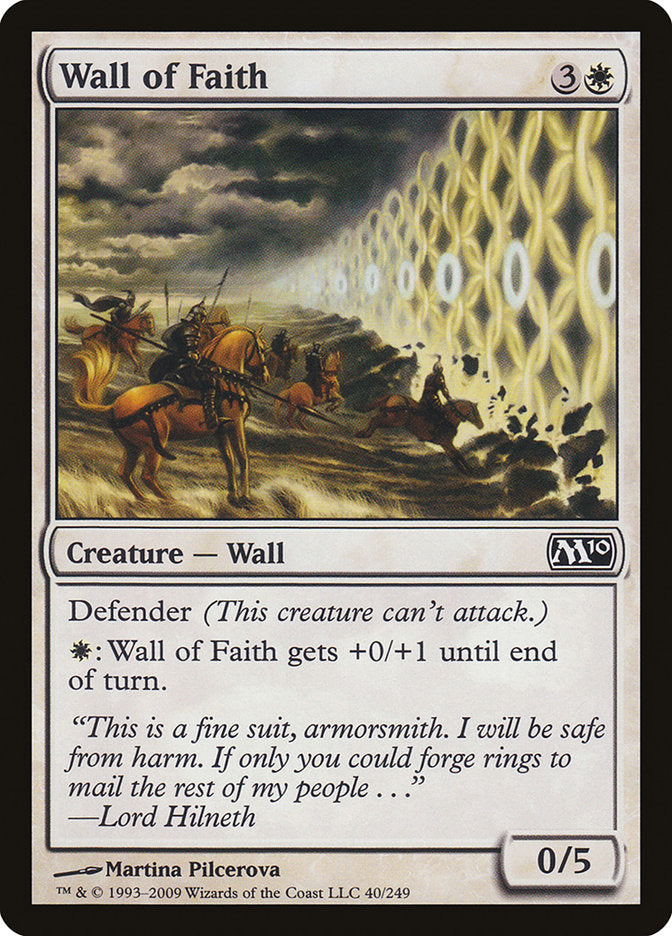 Wall of Faith [Magic 2010] | Gamers Paradise
