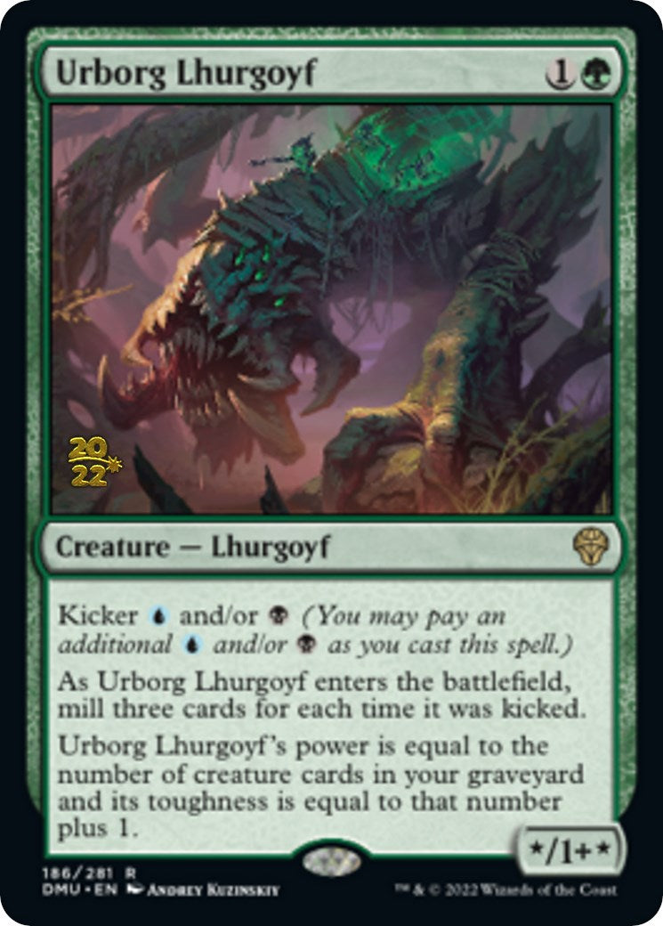 Urborg Lhurgoyf [Dominaria United Prerelease Promos] | Gamers Paradise