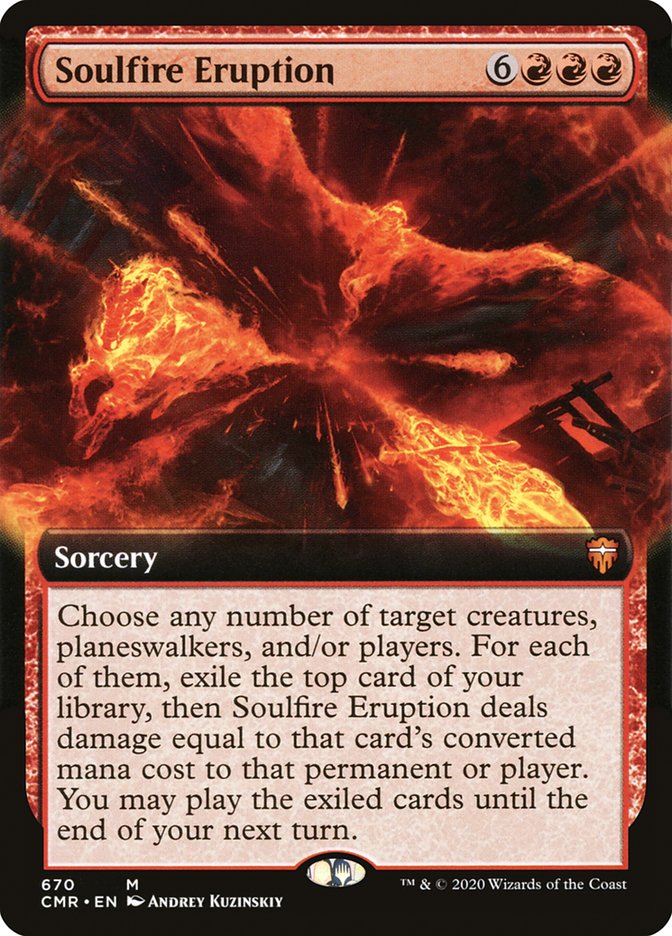 Soulfire Eruption (Extended Art) [Commander Legends] | Gamers Paradise