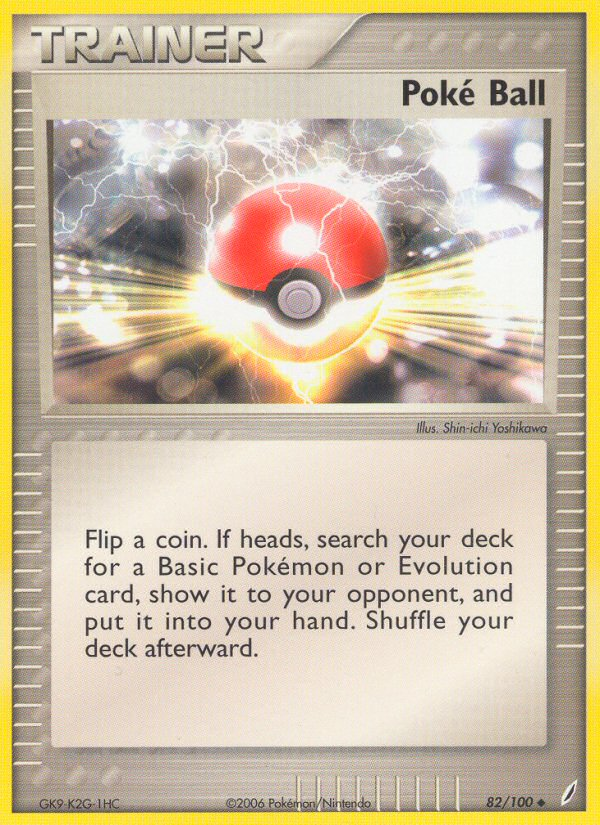 Poke Ball (82/100) [EX: Crystal Guardians] | Gamers Paradise