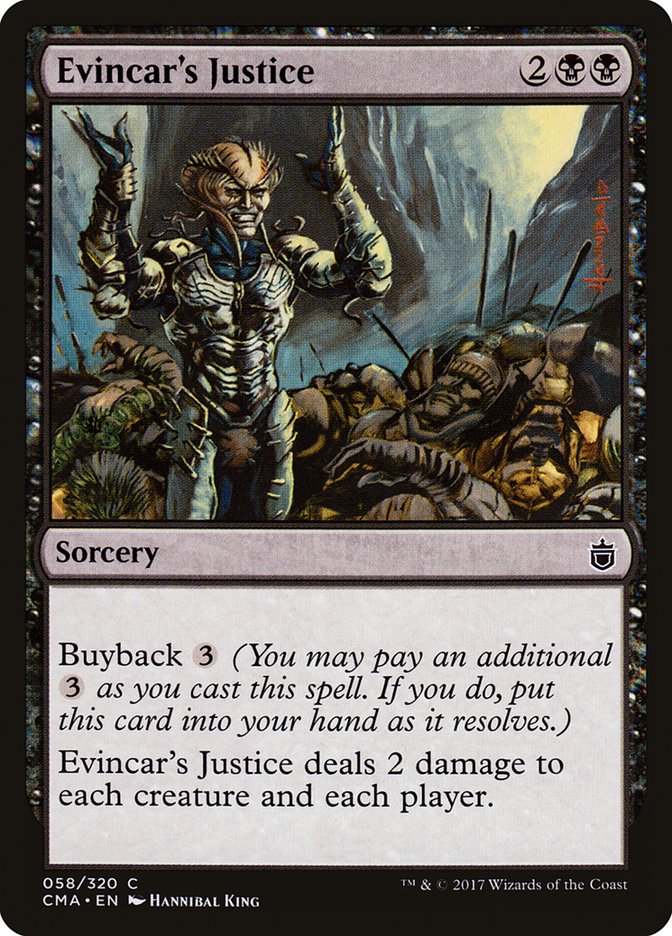 Evincar's Justice [Commander Anthology] | Gamers Paradise