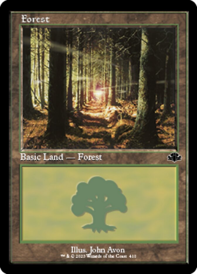 Forest (410) (Retro) [Dominaria Remastered] | Gamers Paradise