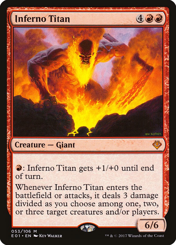 Inferno Titan [Archenemy: Nicol Bolas] | Gamers Paradise