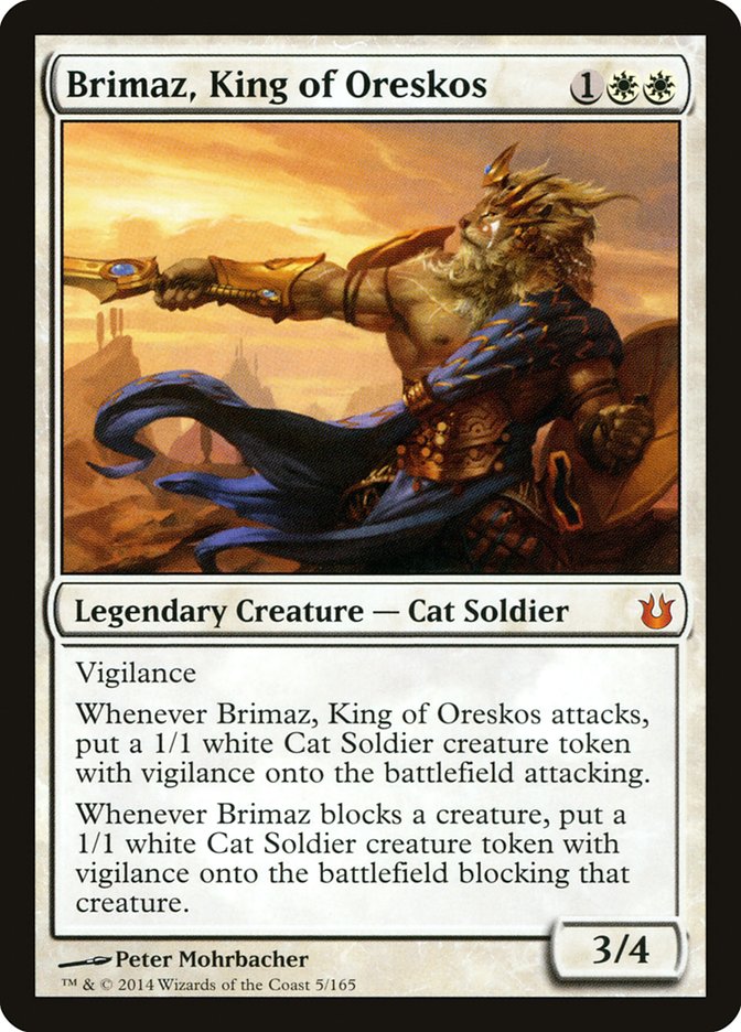 Brimaz, King of Oreskos [Born of the Gods] | Gamers Paradise