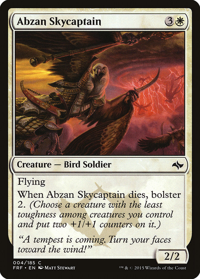 Abzan Skycaptain [Fate Reforged] | Gamers Paradise