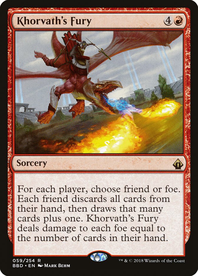 Khorvath's Fury [Battlebond] | Gamers Paradise