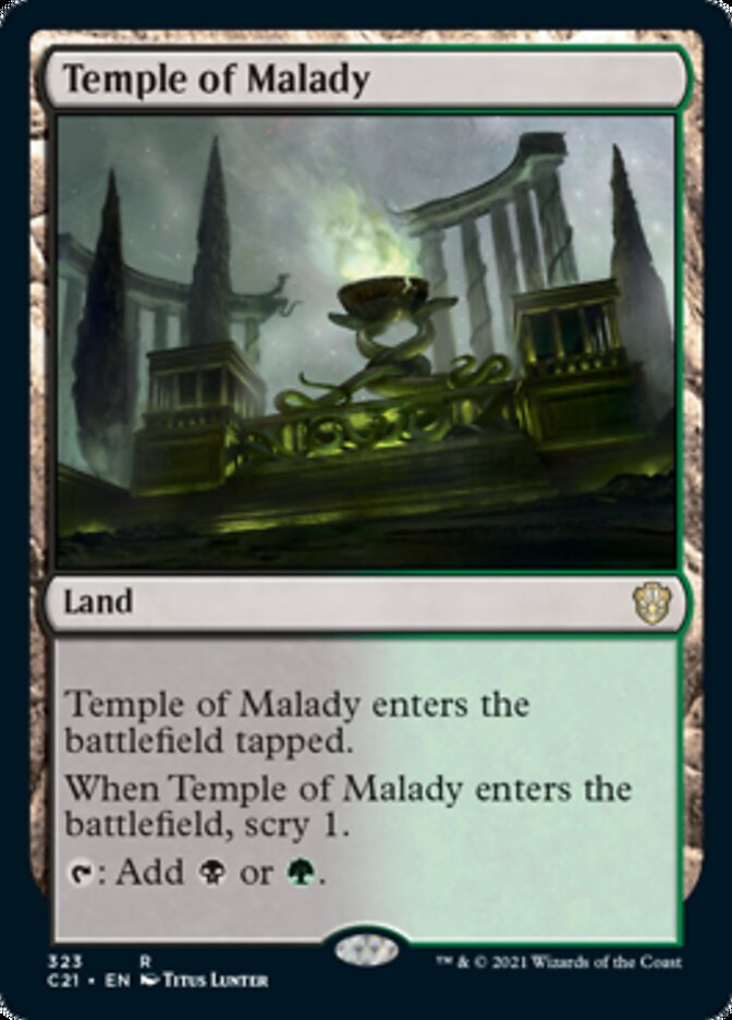 Temple of Malady [Commander 2021] | Gamers Paradise