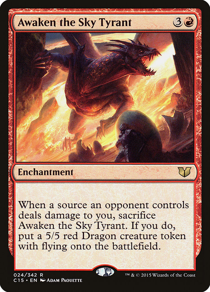 Awaken the Sky Tyrant [Commander 2015] | Gamers Paradise
