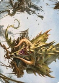 Canopy Baloth Art Card [Zendikar Rising Art Series] | Gamers Paradise