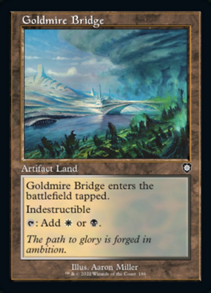 Goldmire Bridge (Retro) [The Brothers' War Commander] | Gamers Paradise