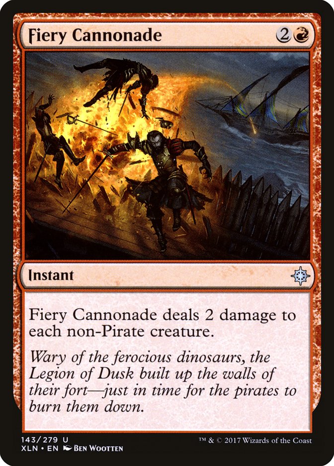 Fiery Cannonade [Ixalan] | Gamers Paradise