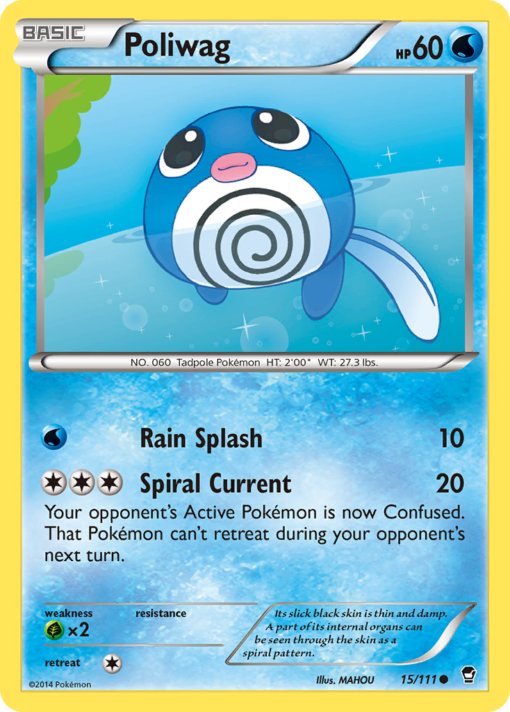 Poliwag (15/111) [XY: Furious Fists] | Gamers Paradise