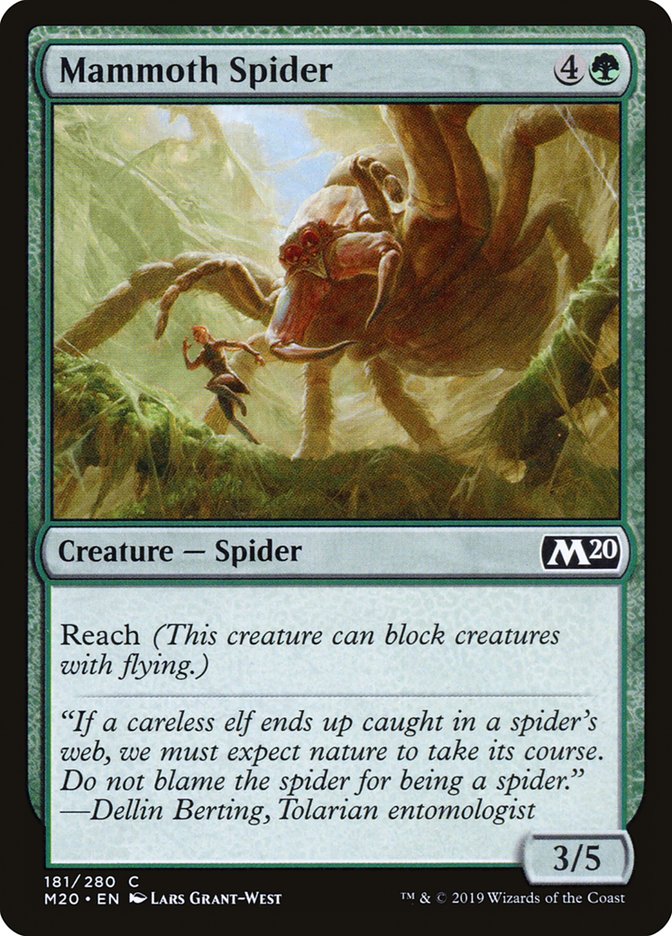 Mammoth Spider [Core Set 2020] | Gamers Paradise