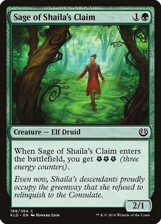 Sage of Shaila's Claim [Kaladesh] | Gamers Paradise