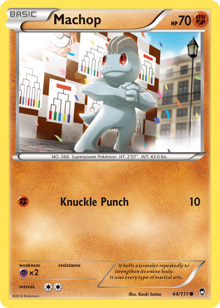 Machop (44/111) [XY: Furious Fists] | Gamers Paradise