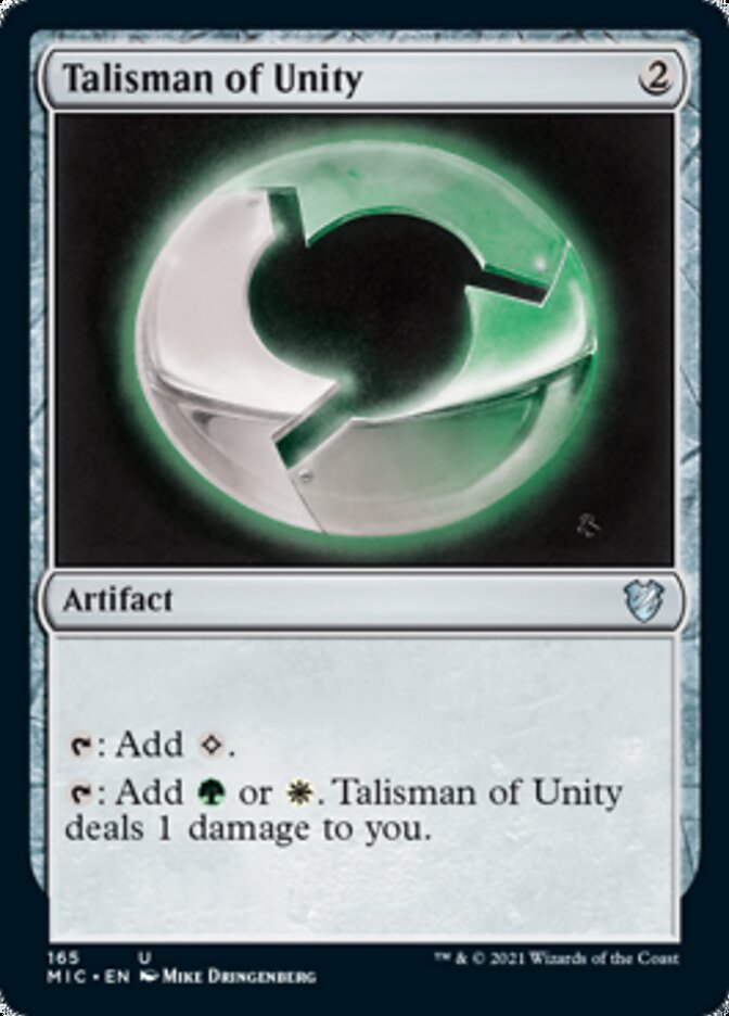 Talisman of Unity [Innistrad: Midnight Hunt Commander] | Gamers Paradise