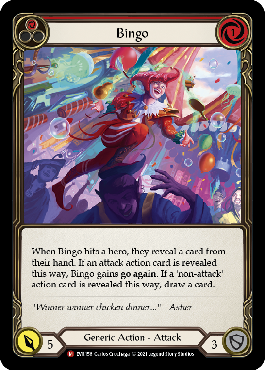 Bingo [EVR156] (Everfest)  1st Edition Rainbow Foil | Gamers Paradise