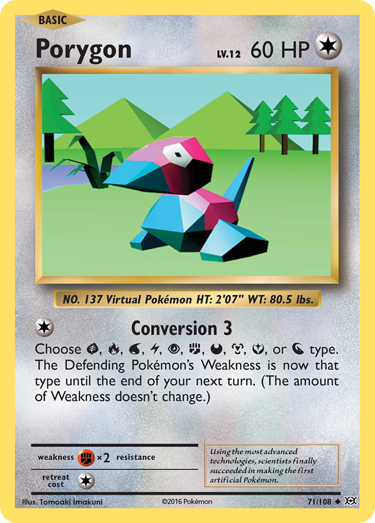 Porygon (71/108) [XY: Evolutions] | Gamers Paradise