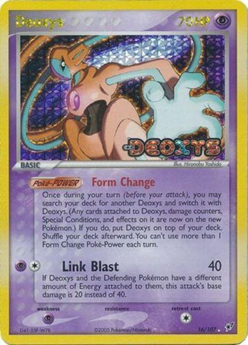 Deoxys (16/107) (Stamped) [EX: Deoxys] | Gamers Paradise