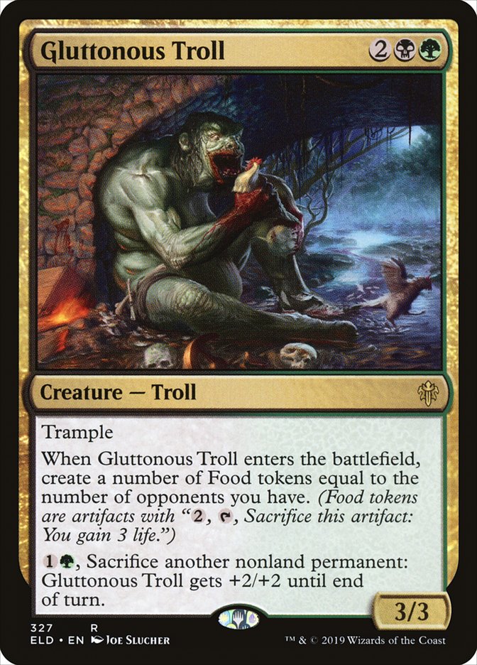 Gluttonous Troll [Throne of Eldraine] | Gamers Paradise