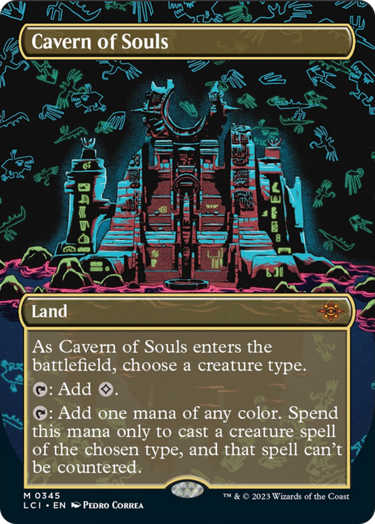 Cavern of Souls (0345) (Borderless) [The Lost Caverns of Ixalan] | Gamers Paradise