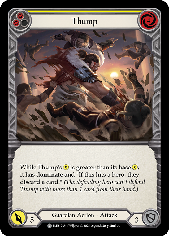 Thump (Yellow) [ELE210] (Tales of Aria)  1st Edition Normal | Gamers Paradise