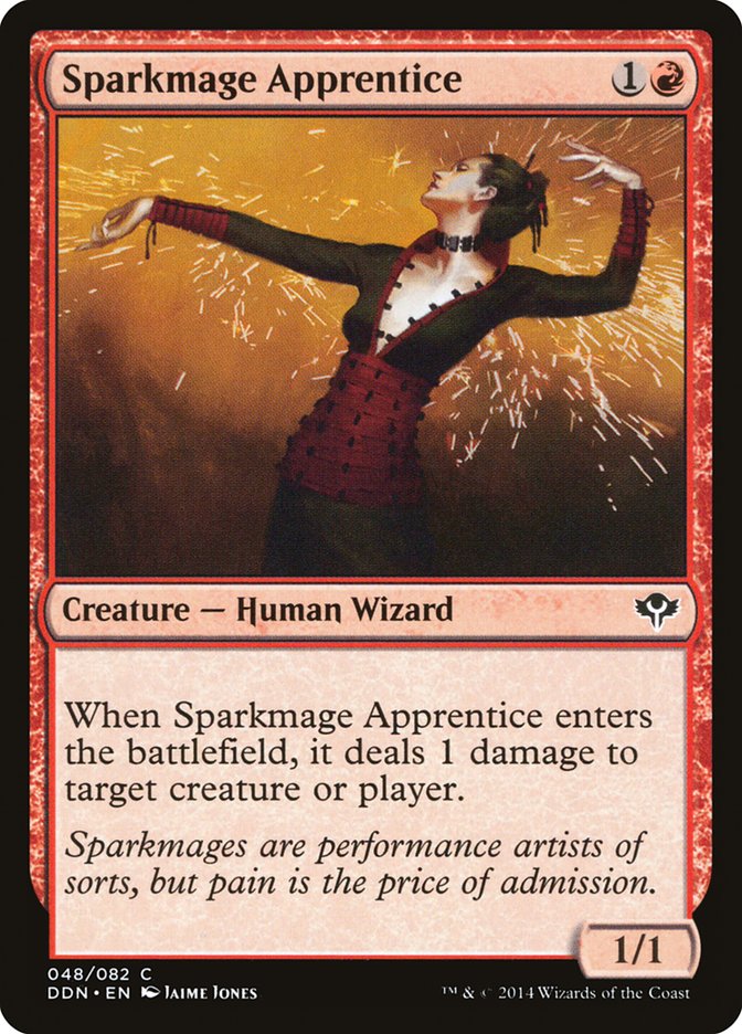 Sparkmage Apprentice [Duel Decks: Speed vs. Cunning] | Gamers Paradise