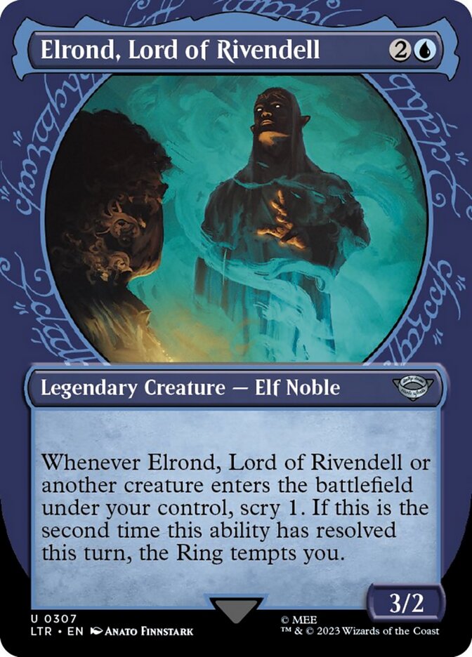 Elrond, Lord of Rivendell (Showcase Ring Frame) [The Lord of the Rings: Tales of Middle-Earth] | Gamers Paradise