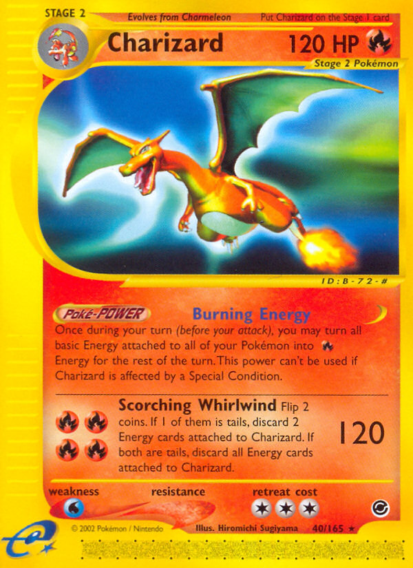 Charizard (40/165) [Expedition: Base Set] | Gamers Paradise