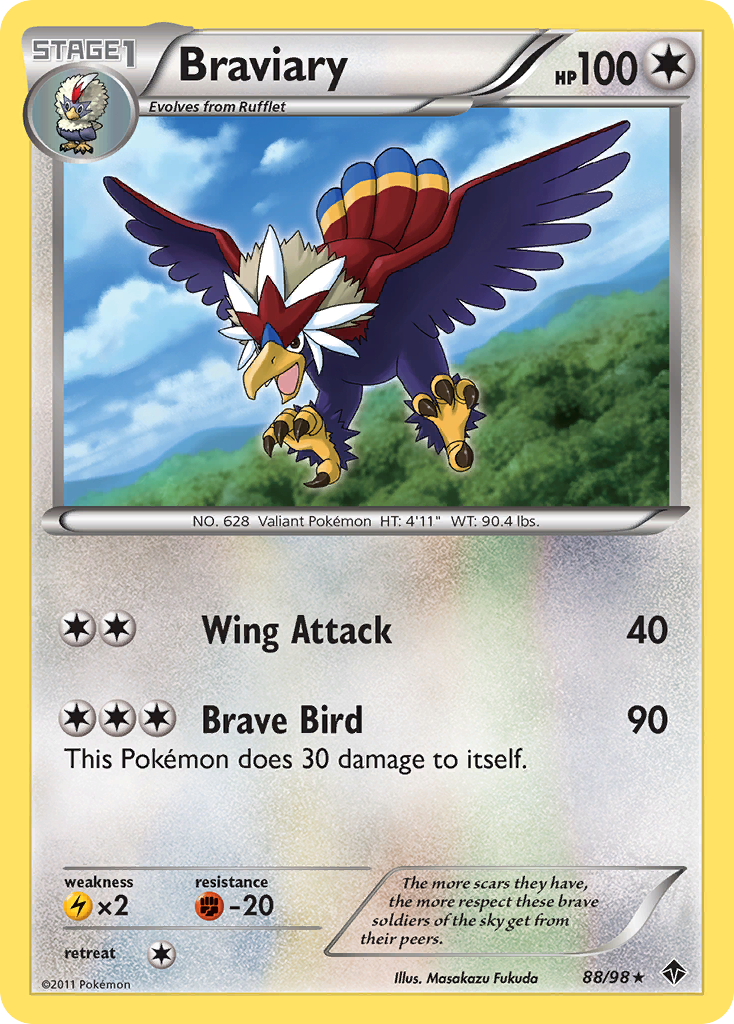 Braviary (88/98) [Black & White: Emerging Powers] | Gamers Paradise