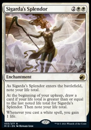 Sigarda's Splendor (Promo Pack) [Innistrad: Midnight Hunt Promos] | Gamers Paradise