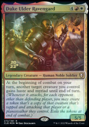 Duke Ulder Ravengard [Commander Legends: Battle for Baldur's Gate Prerelease Promos] | Gamers Paradise