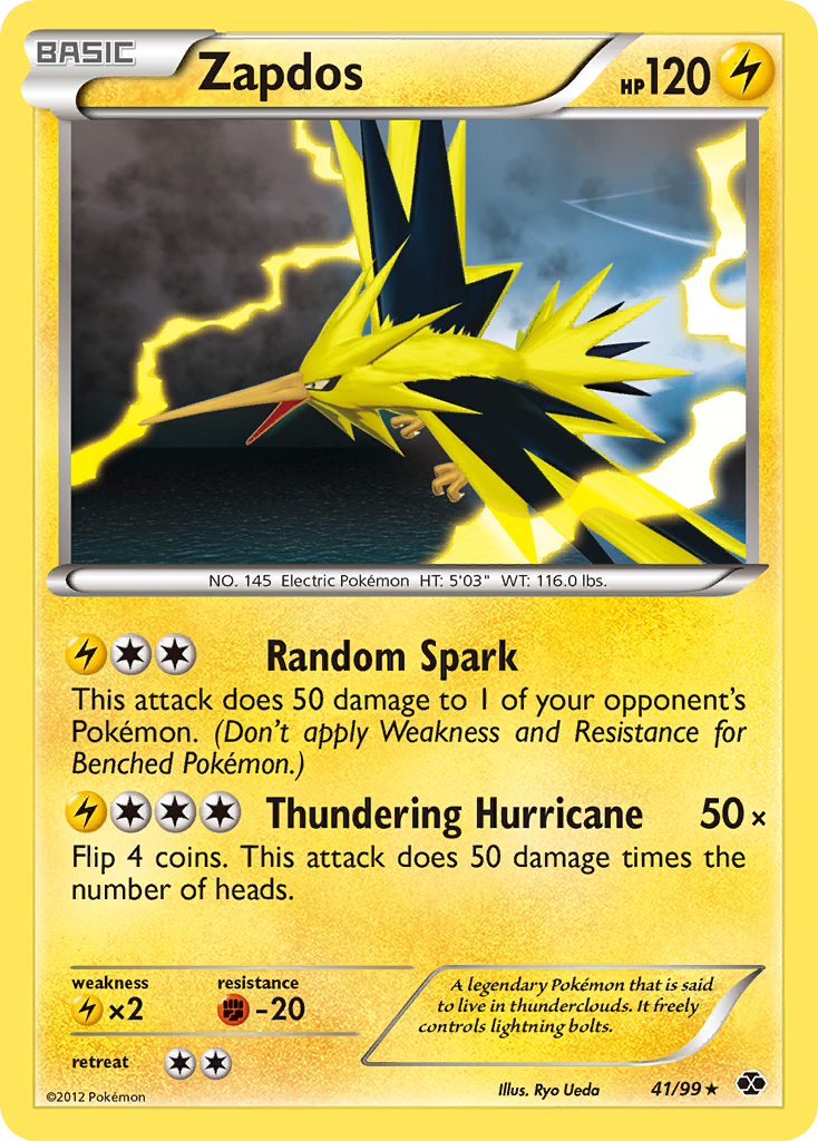 Zapdos (41/99) [Black & White: Next Destinies] | Gamers Paradise