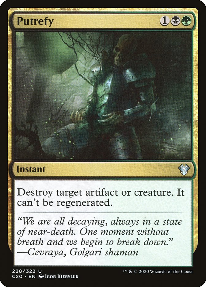 Putrefy [Commander 2020] | Gamers Paradise