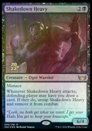 Shakedown Heavy [Streets of New Capenna Prerelease Promos] | Gamers Paradise