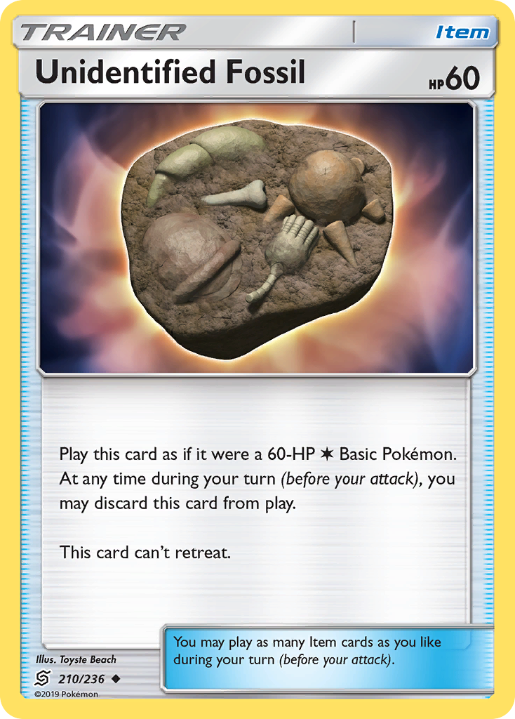 Unidentified Fossil (210/236) [Sun & Moon: Unified Minds] | Gamers Paradise