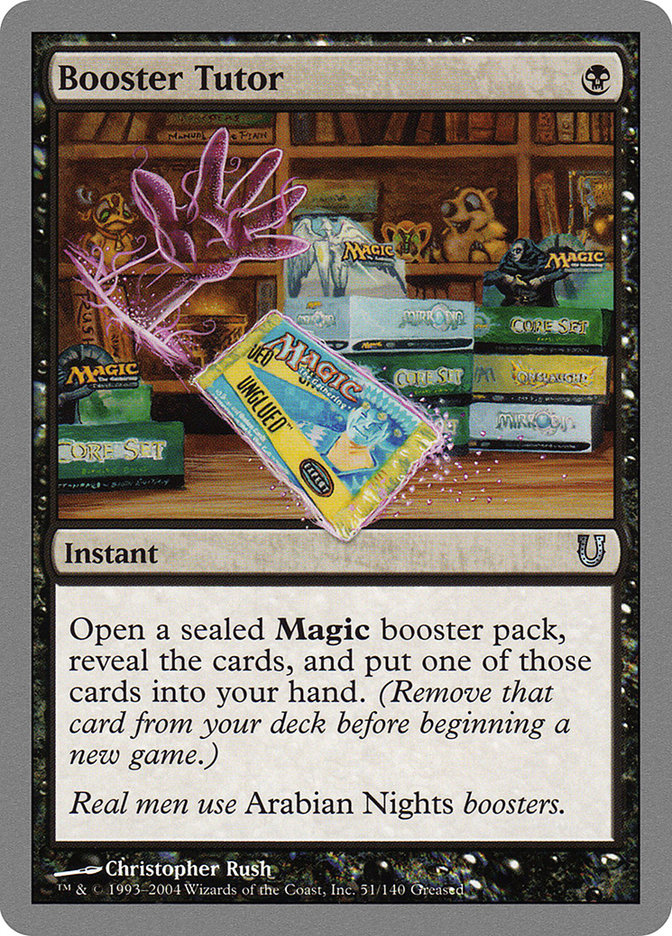 Booster Tutor [Unhinged] | Gamers Paradise