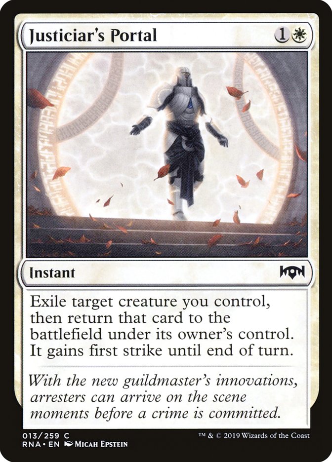 Justiciar's Portal [Ravnica Allegiance] | Gamers Paradise