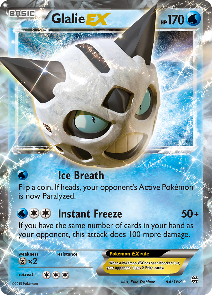 Glalie EX (34/162) [XY: BREAKthrough] | Gamers Paradise