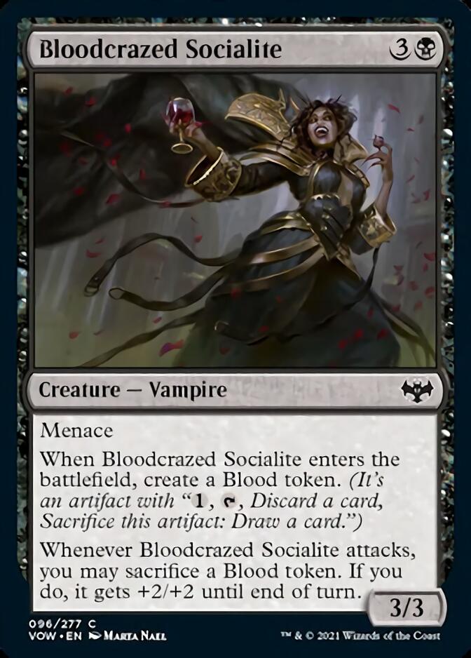 Bloodcrazed Socialite [Innistrad: Crimson Vow] | Gamers Paradise