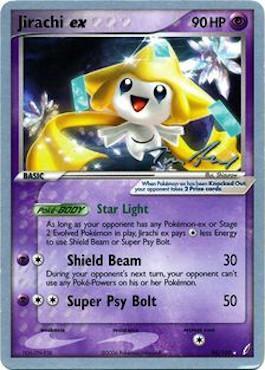 Jirachi ex (94/100) (Legendary Ascent - Tom Roos) [World Championships 2007] | Gamers Paradise