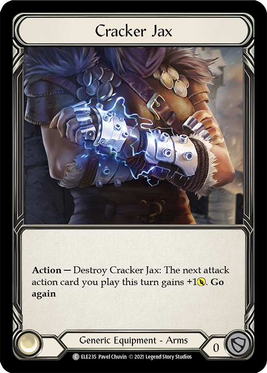 Cracker Jax [ELE235] (Tales of Aria)  1st Edition Cold Foil | Gamers Paradise