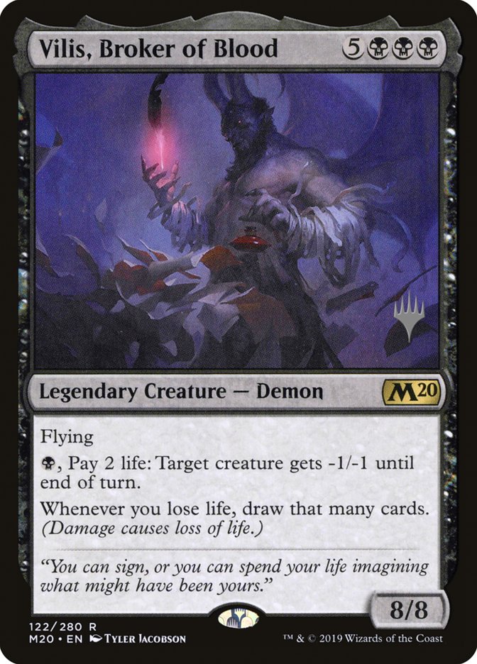 Vilis, Broker of Blood (Promo Pack) [Core Set 2020 Promos] | Gamers Paradise