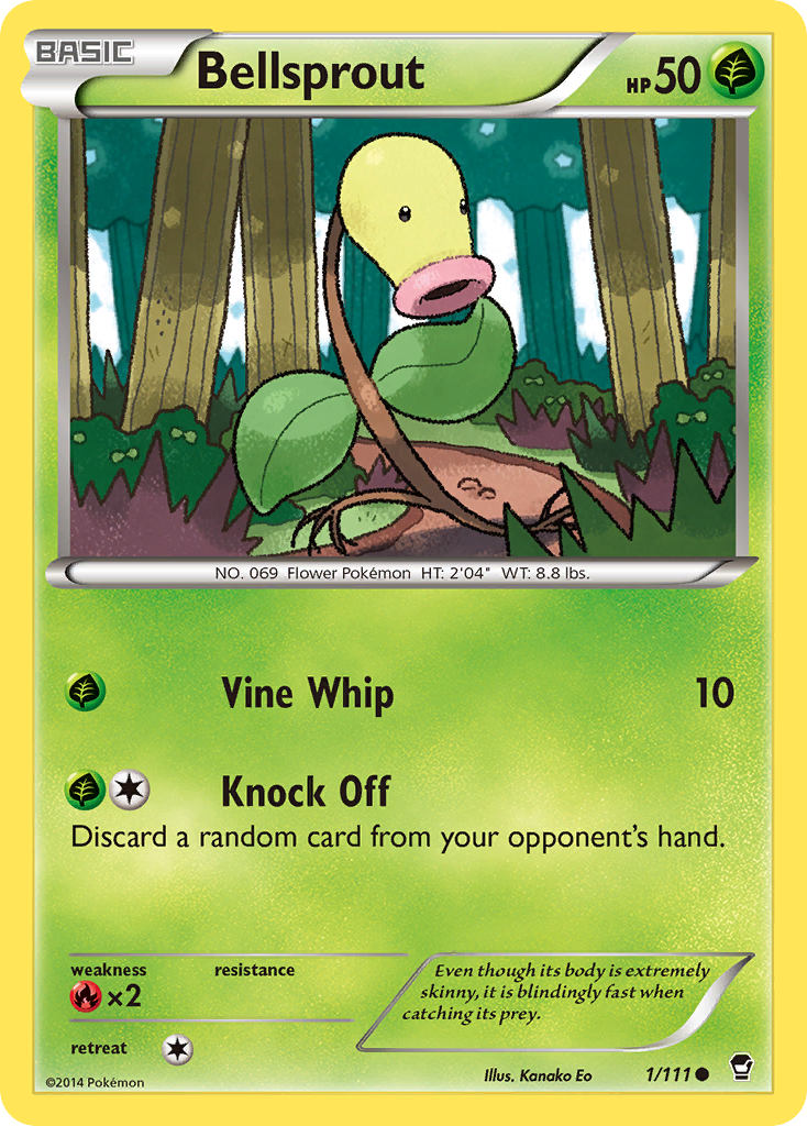 Bellsprout (1/111) [XY: Furious Fists] | Gamers Paradise