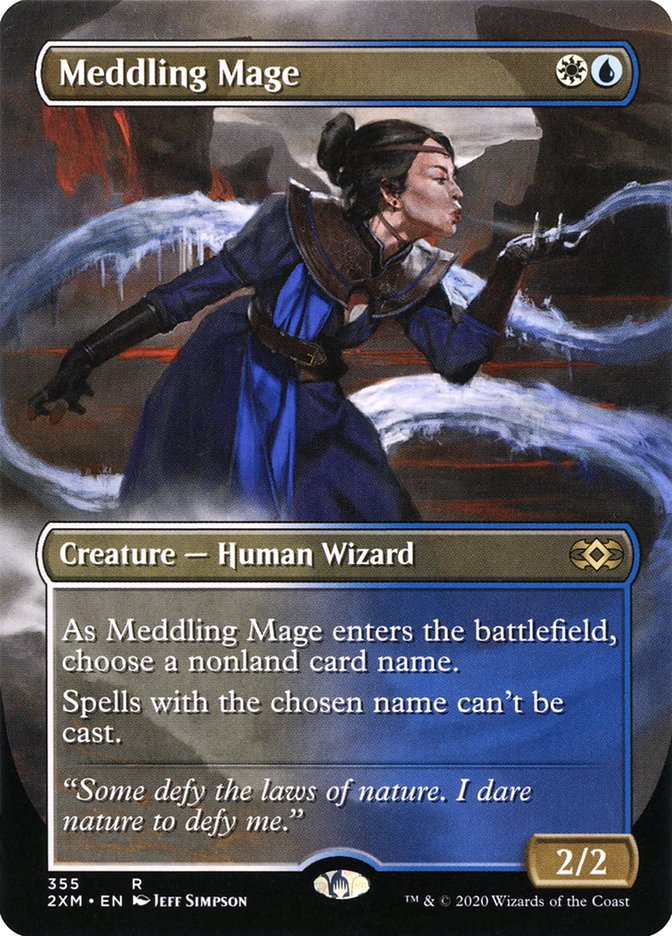 Meddling Mage (Toppers) [Double Masters] | Gamers Paradise