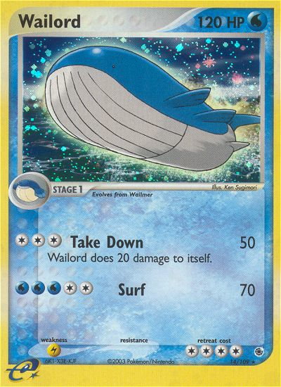 Wailord (14/109) [EX: Ruby & Sapphire] | Gamers Paradise