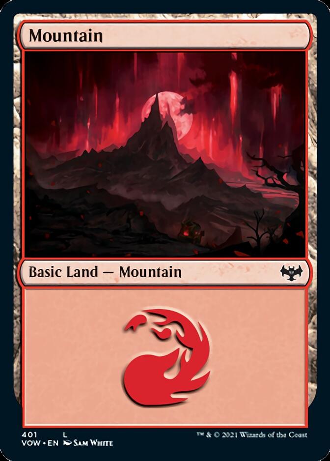 Mountain (401) [Innistrad: Crimson Vow] | Gamers Paradise