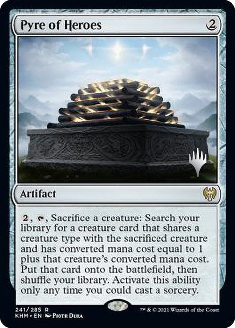 Pyre of Heroes (Promo Pack) [Kaldheim Promos] | Gamers Paradise