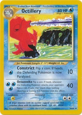 Octillery (34/64) [Neo Revelation Unlimited] | Gamers Paradise